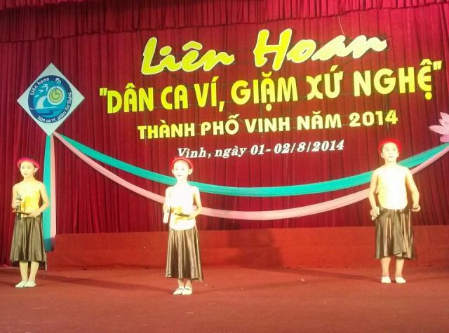 Thành phố Vinh Liên hoan Dân ca Ví, Giặm [năm 2014]